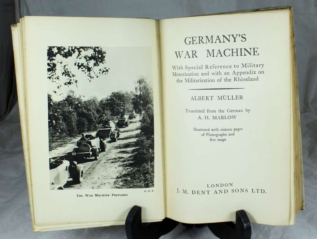 Albert Muller - Germany`s War Machine - BID NOW!!