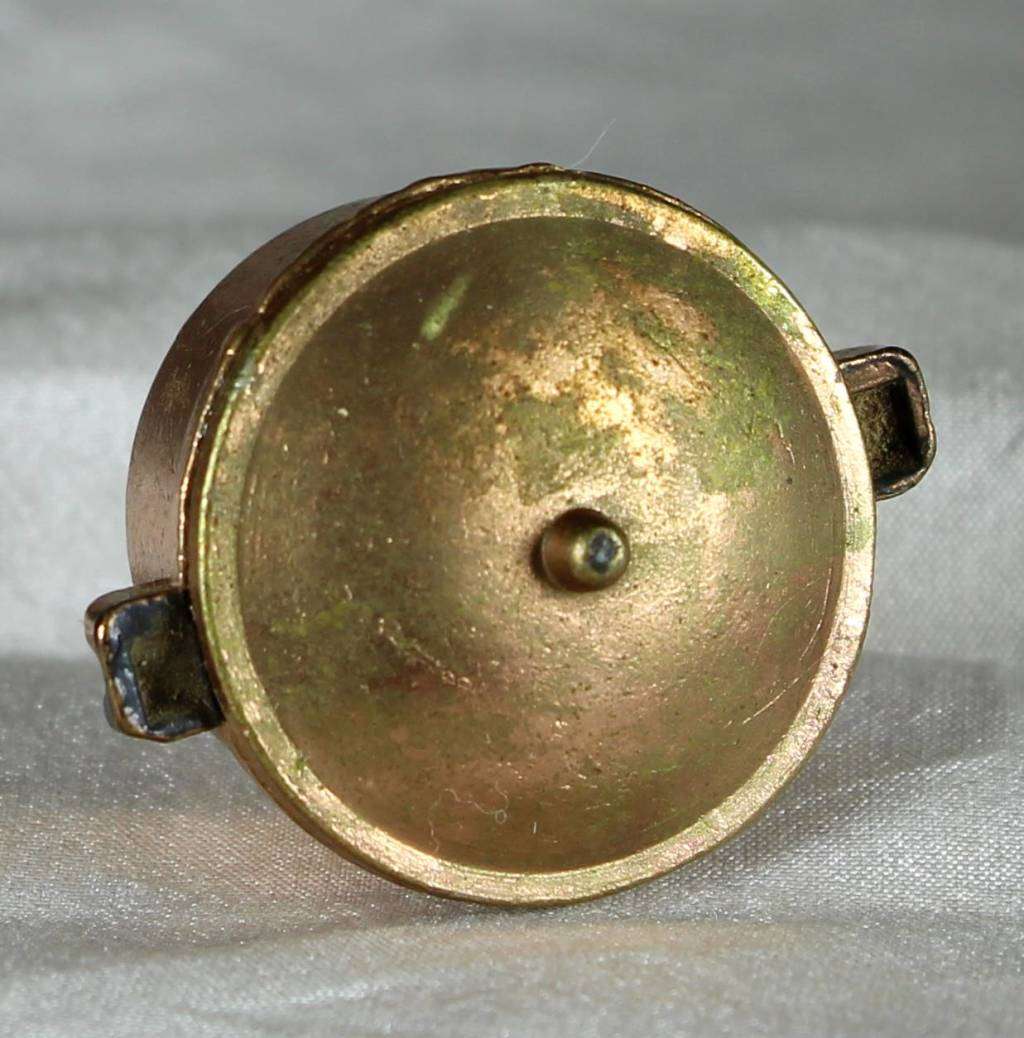 Miniature Copper - Lidded Pot