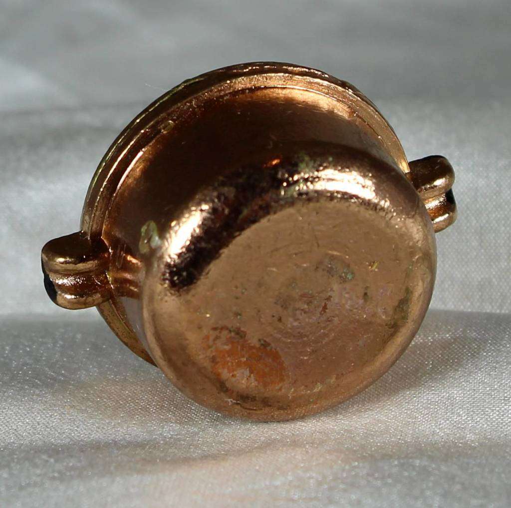Miniature Copper - Lidded Pot