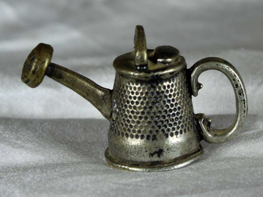 Thimble - Pewter - Watering Can - Bid Now!!!