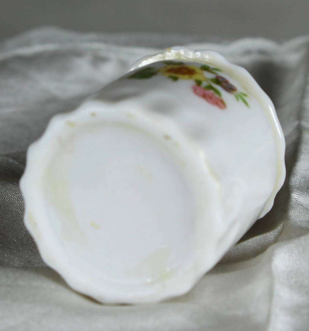 Miniature porcelain - cookie jar