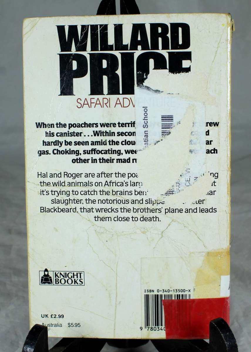 Willard Price - Safari Adventure - ISBN 034013500 - BID NOW!!