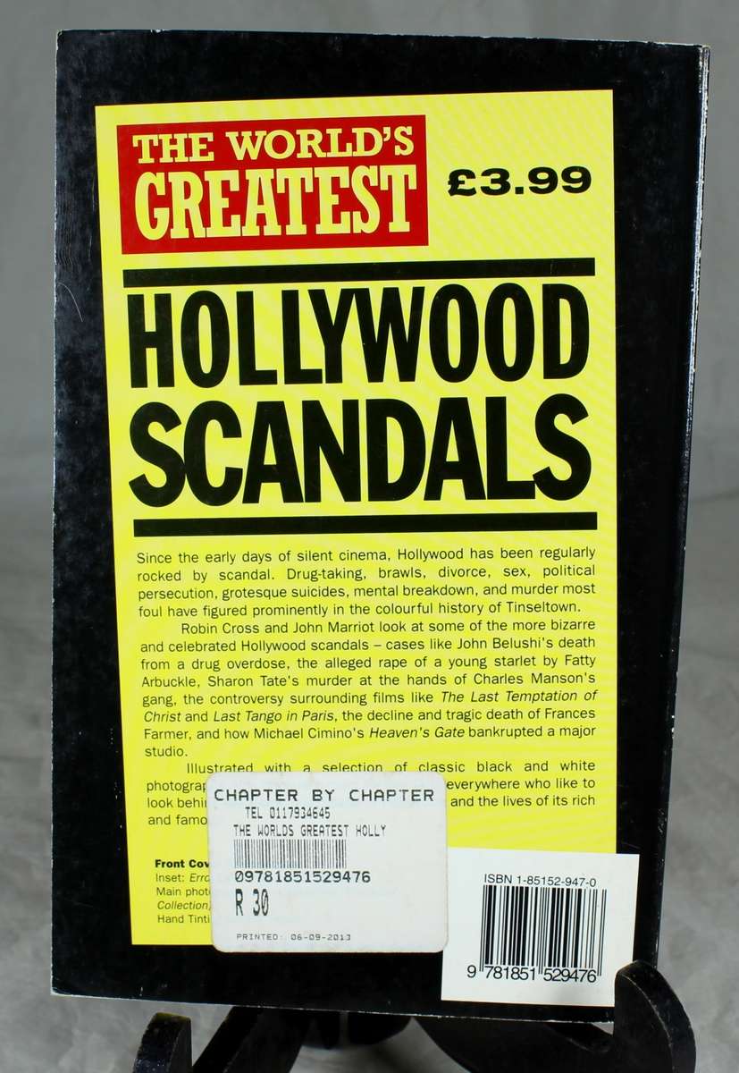 The World`s Greatest Hollywood Scandals - BID NOW!!