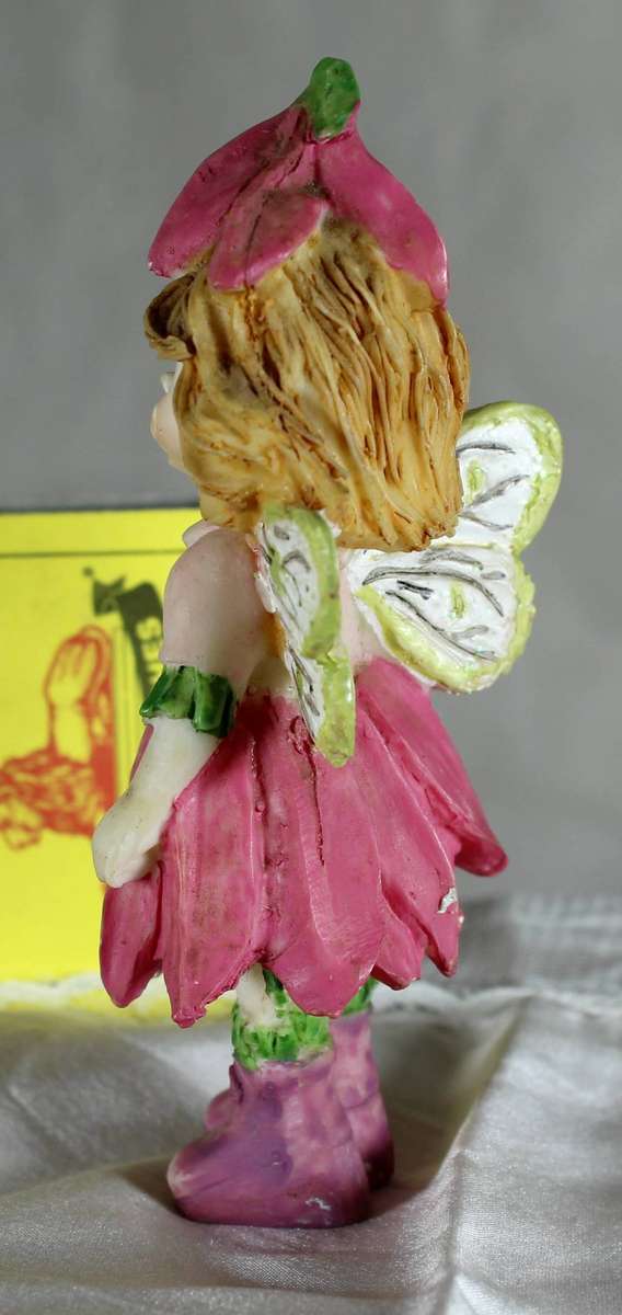 Flower garden petal fairy in pink