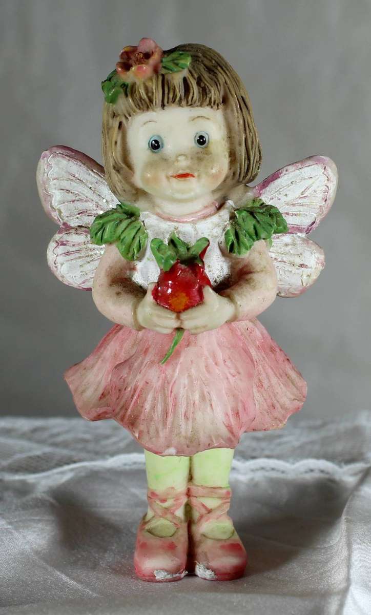 Flower garden petal fairy in light pink