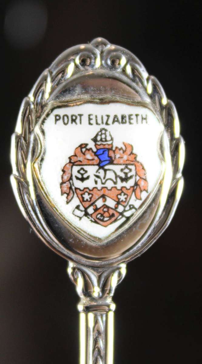 Souvenir tea spoon - Port Elizabeth