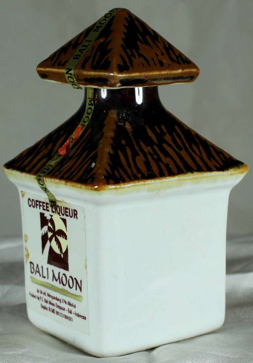 Mini liquor bottle - Bali Moon Coffee Liqueur
