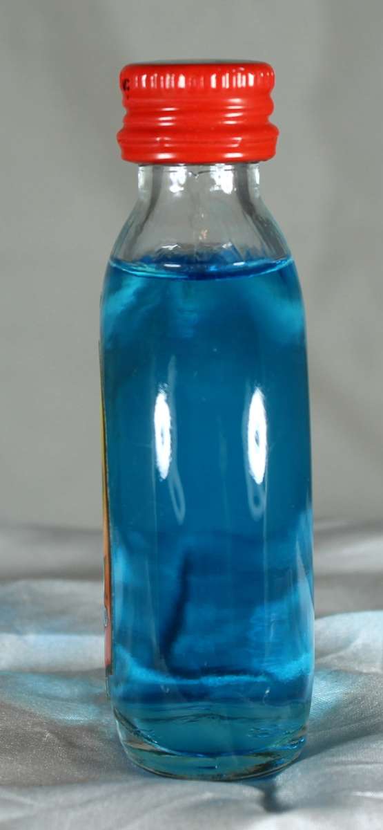 Mini liquor bottle - Bug blue - Shooter (25ml)