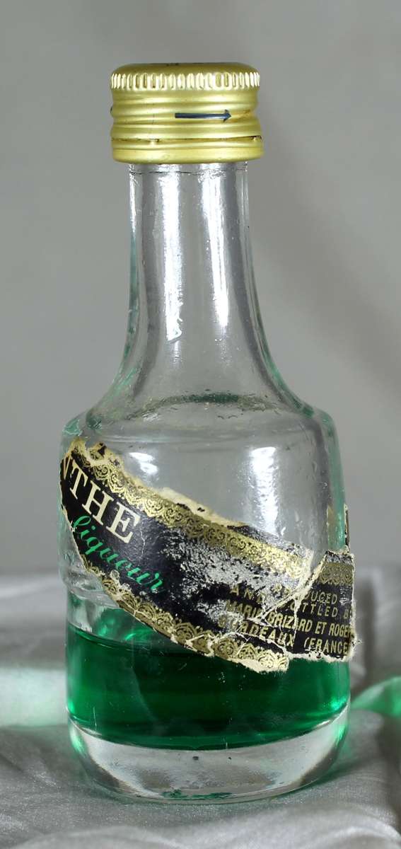 Mini liquor bottle - Marie Brizard - Menthe (30ml)