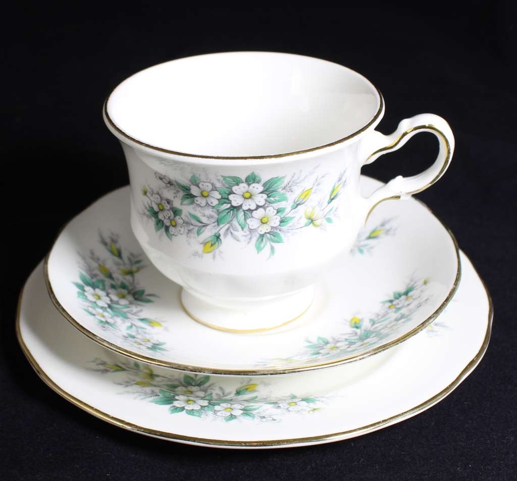 Queen Anne - Vintage Bone China - Trio