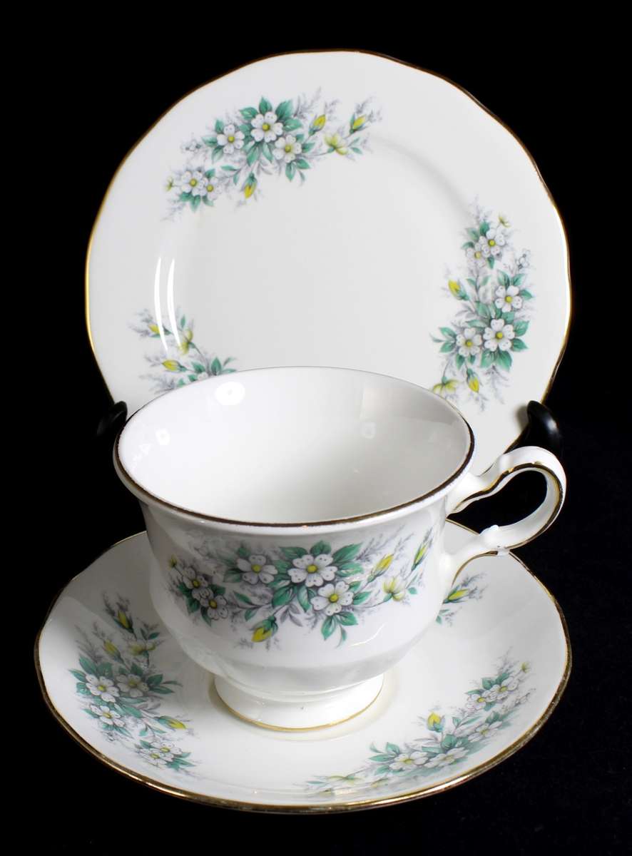Queen Anne - Vintage Bone China - Trio