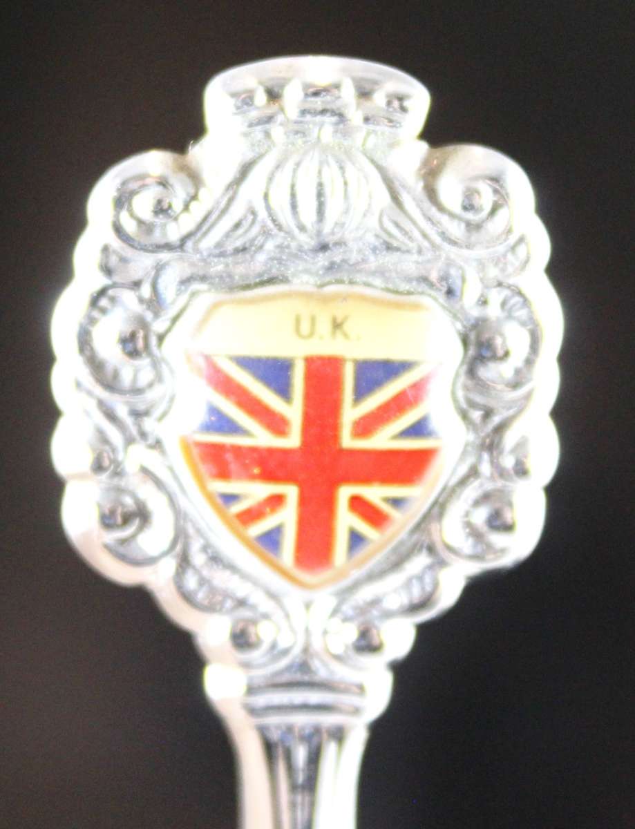 Souvenir teaspoon - UK Queen Elizabeth