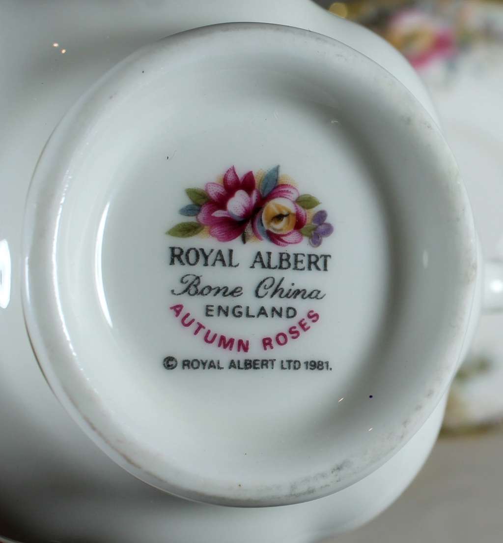 Royal Albert - Autumn Roses Trio - Low Price!! - Bid Now!!!