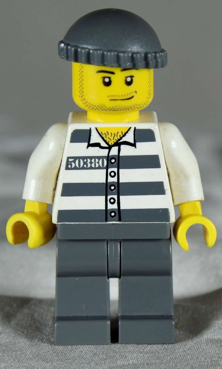 Lego mini figurine - Police prisoner 50380 (CTY0200)