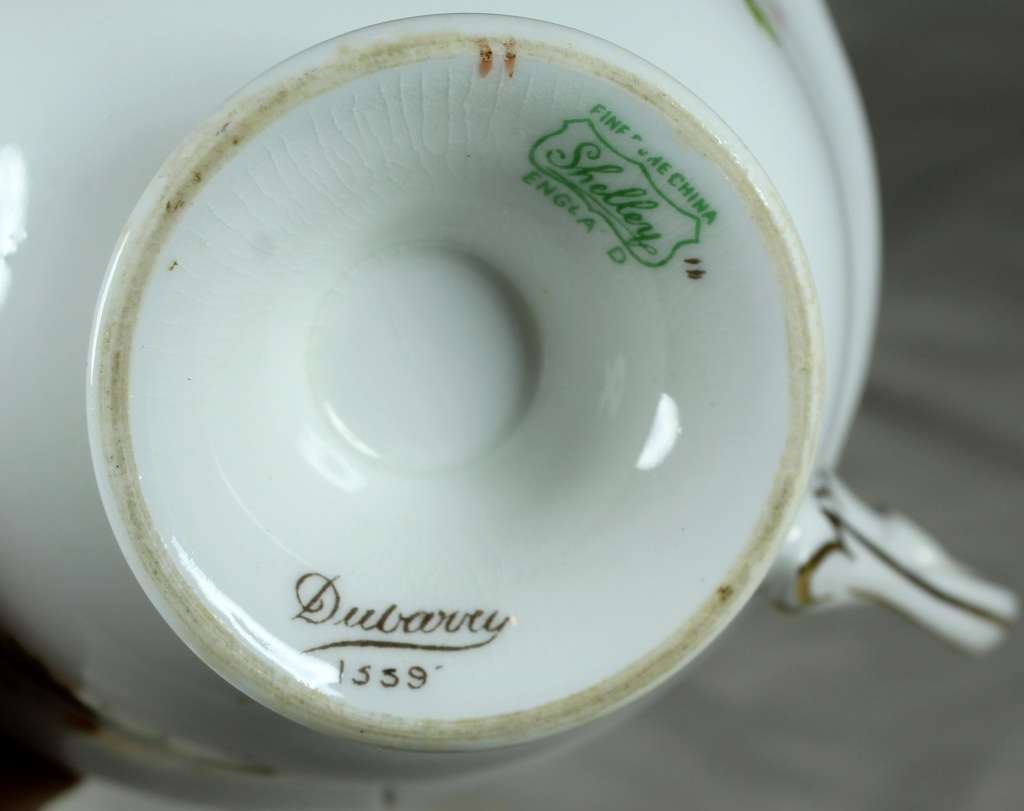 Shelley - Du Barry Green - Tea Cup - Low Price!! - Bid Now!!!