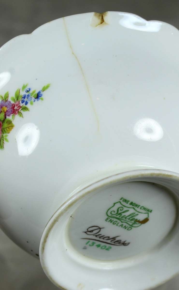 Shelley - Du Barry Green - Tea Bag Holder - Low Price!! - Bid Now!!!