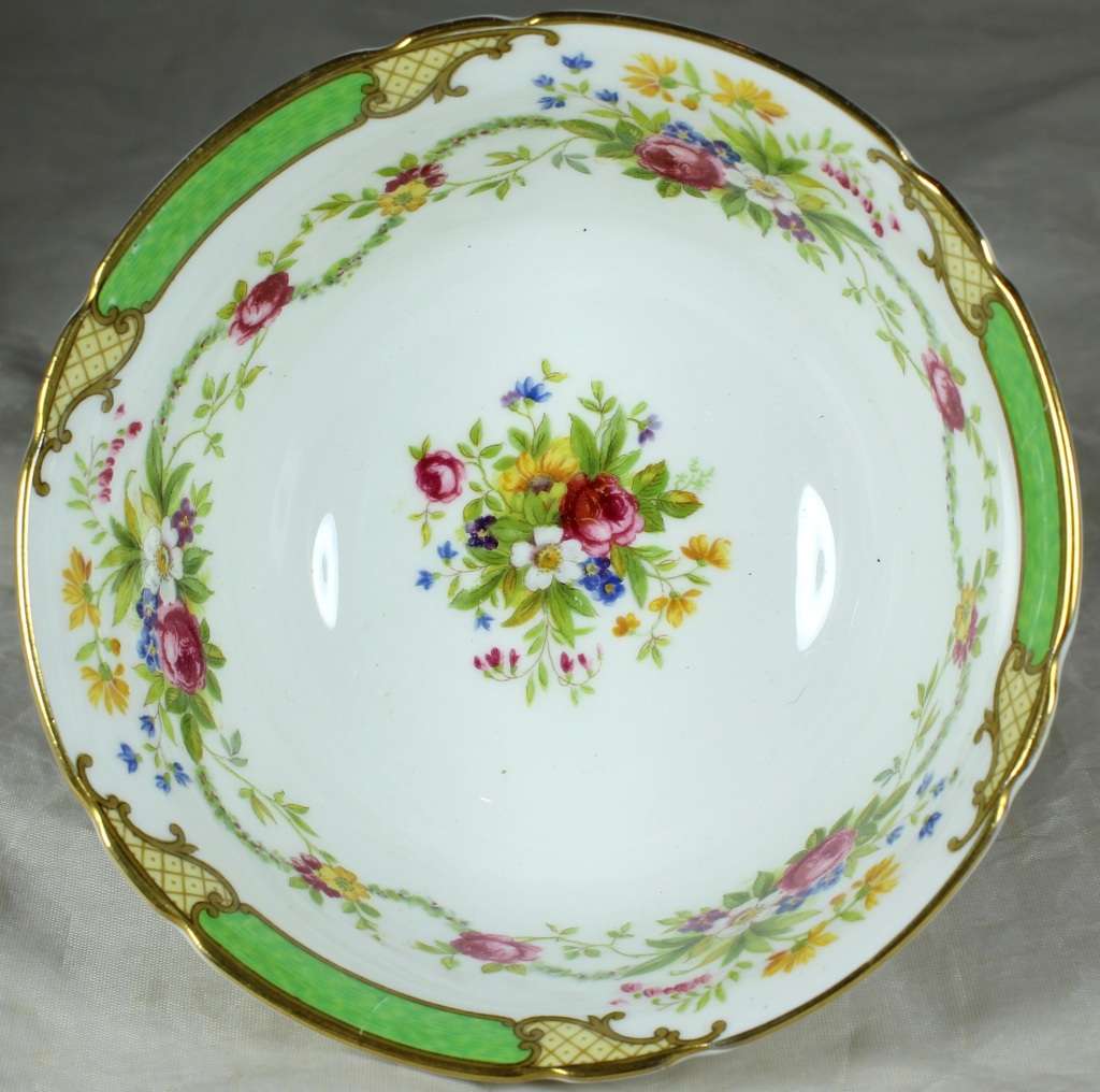 Shelley - Du Barry Green - Sugar Bowl - Low Price!! - Bid Now!!!