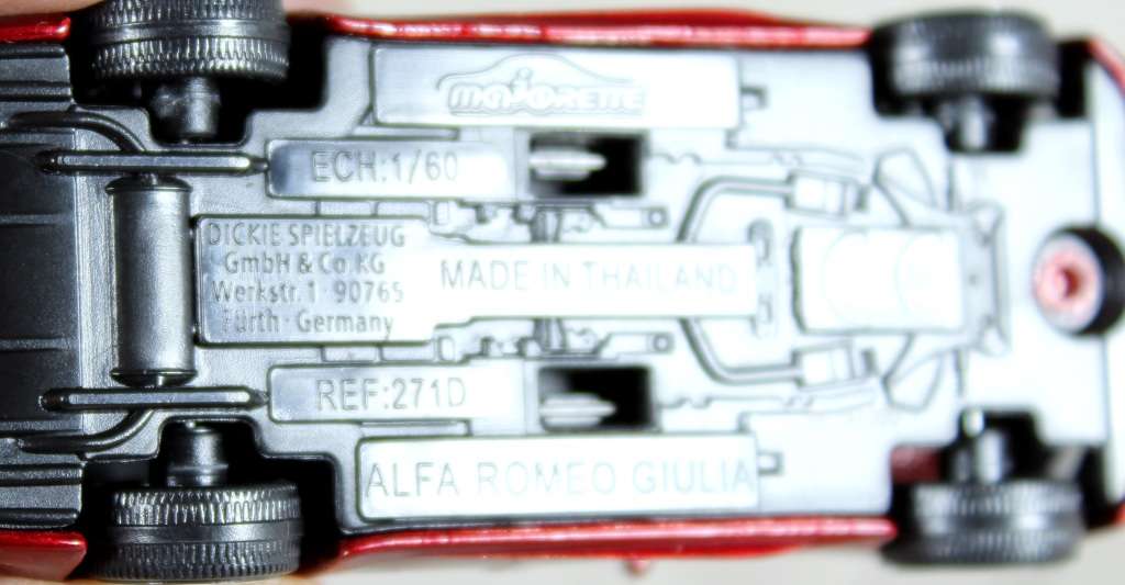 Majorette - Alfa Romeo - GIU Lia