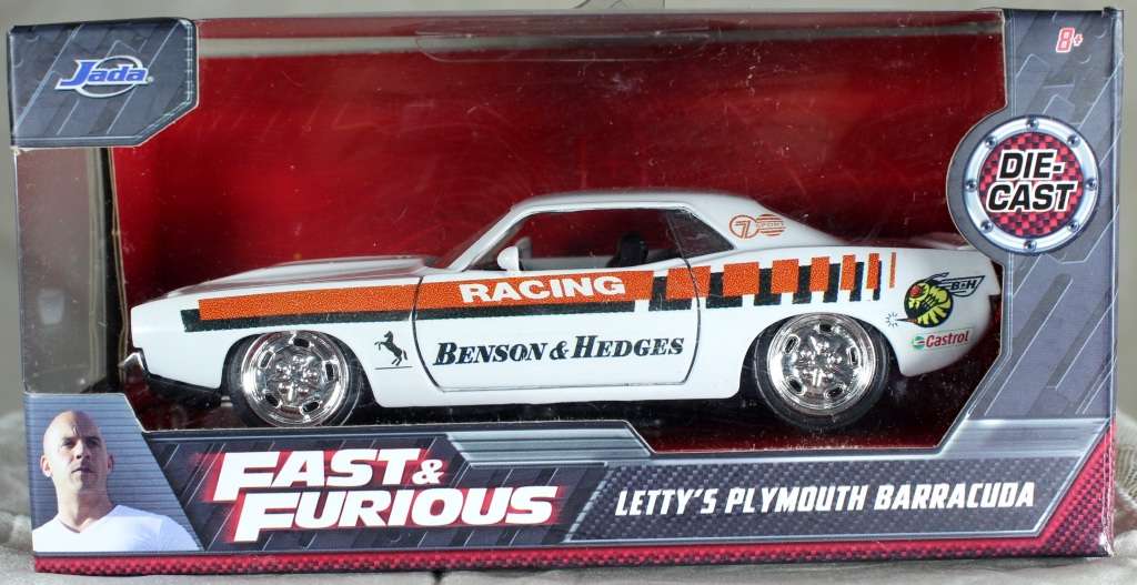 Jada - Fast & Furious - Letty`s Plymouth Barracuda - Act Fast!!! BID NOW!!!
