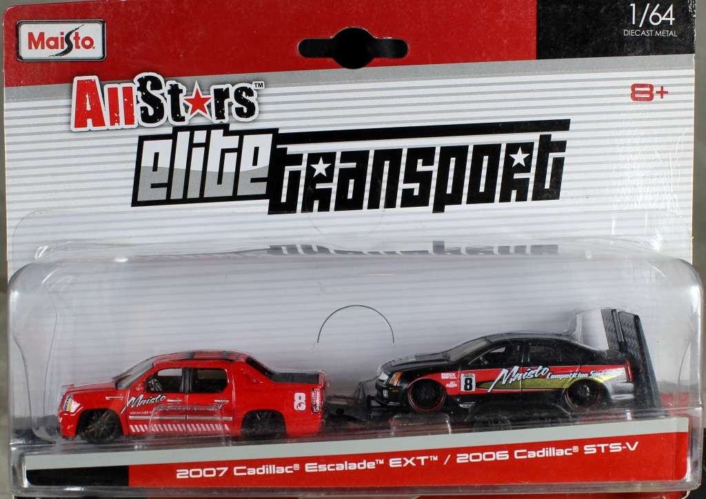 Maisto - All Star - 2007 Cadillac Escalade EXT - 2006 Cadillac STS-V