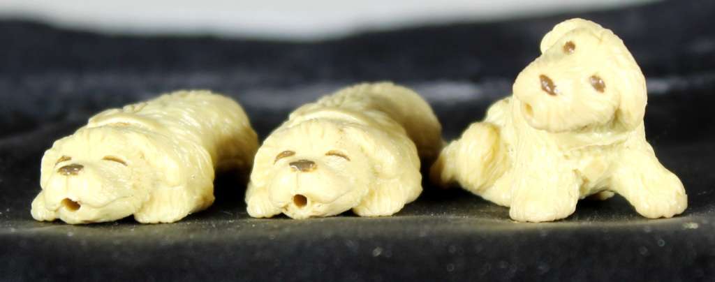 Miniature Trio of Puppies