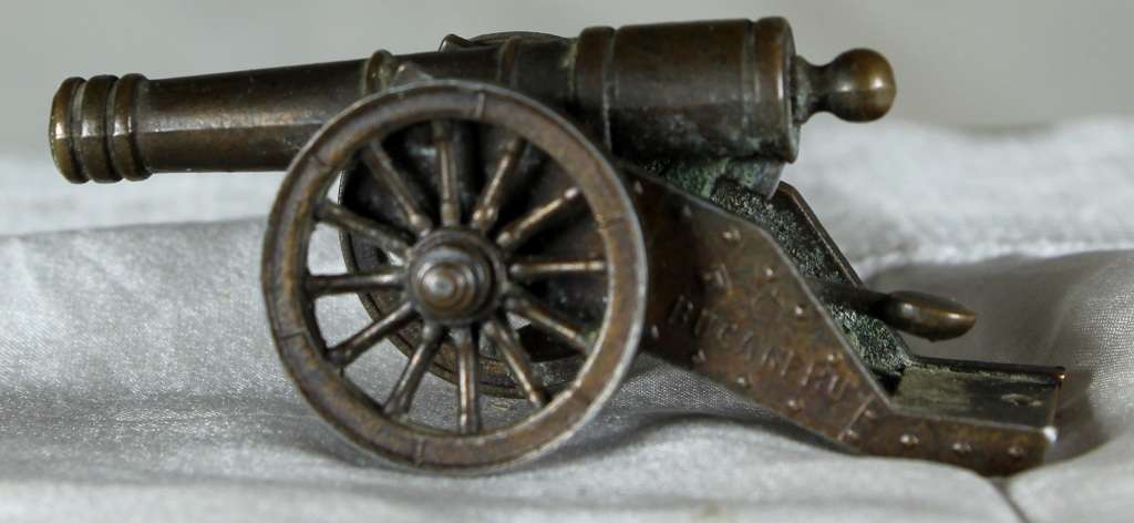 Miniature Brass Cannon with Trigger - Low Price - BID NOW!!