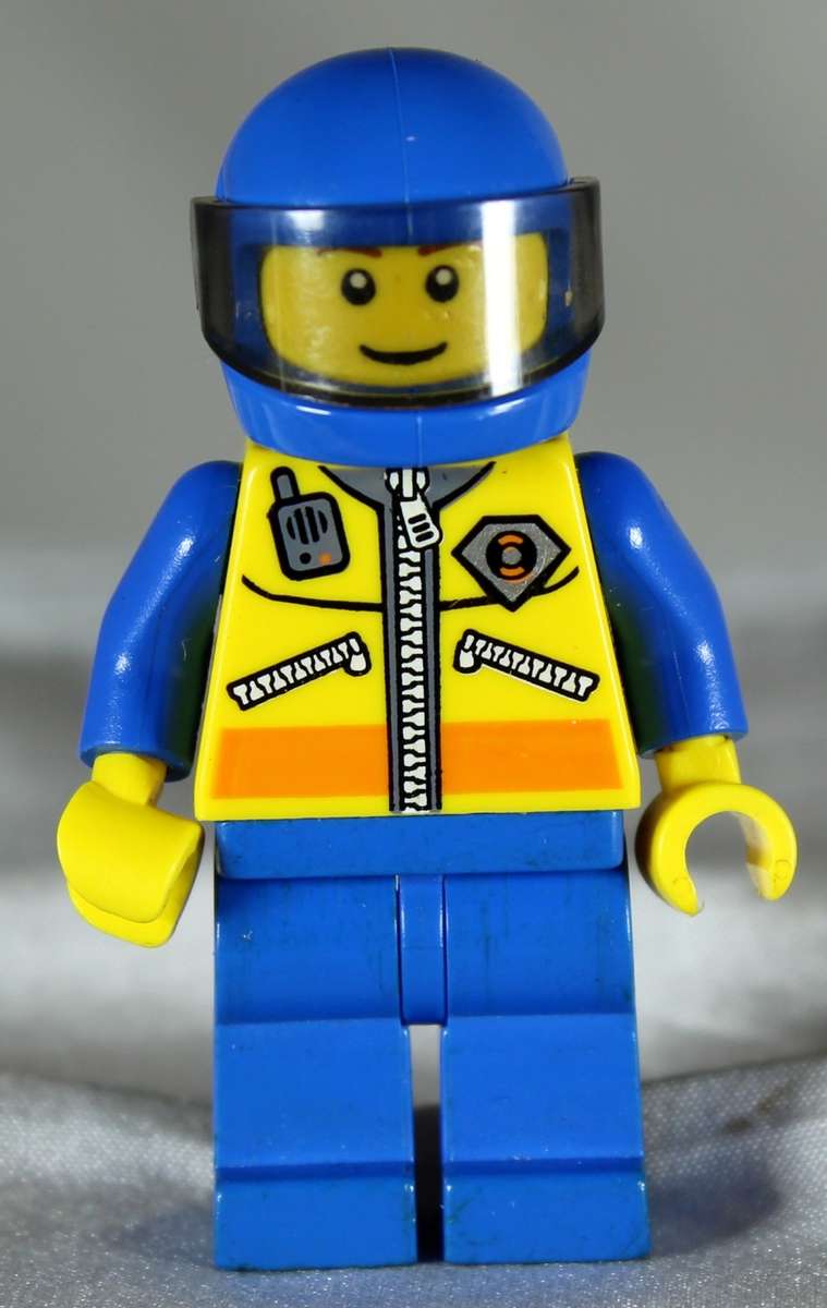 Lego mini figurine - Coast guard helicopter pilot 1 (CTY0071)