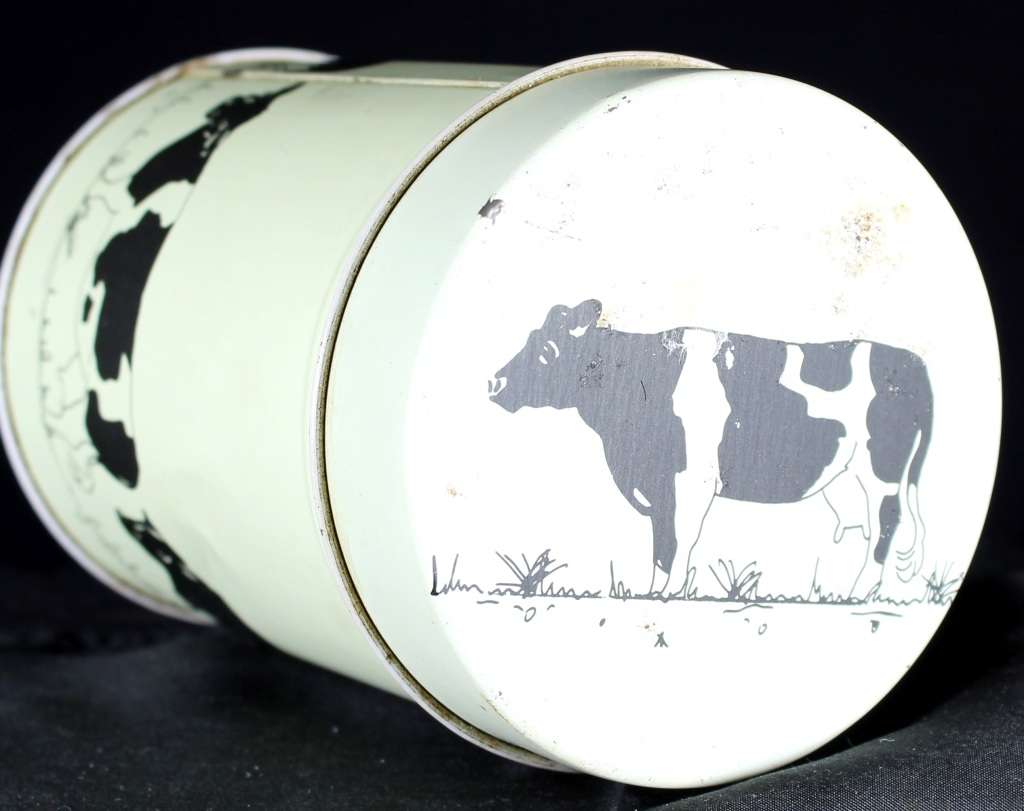 Cow Themed Tin