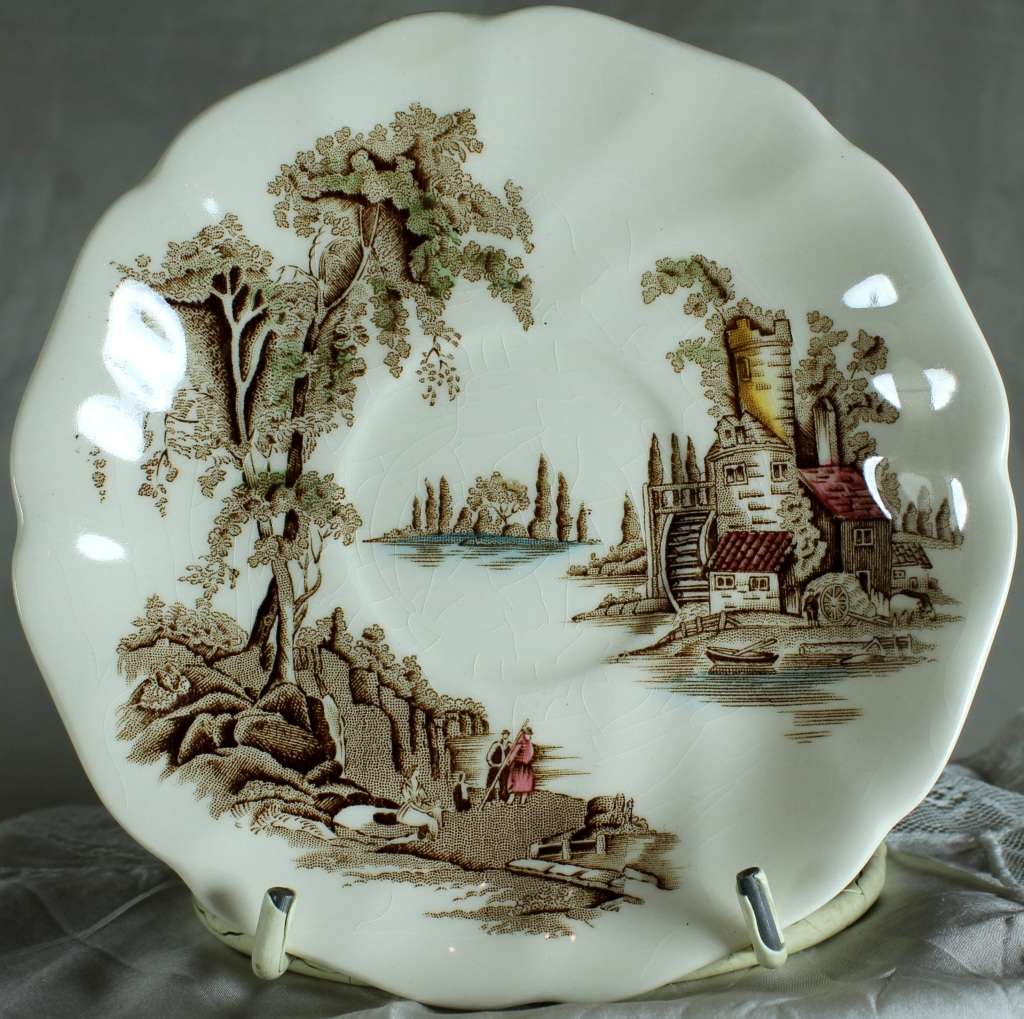 Johnson Bros. - The Old Mill Saucer