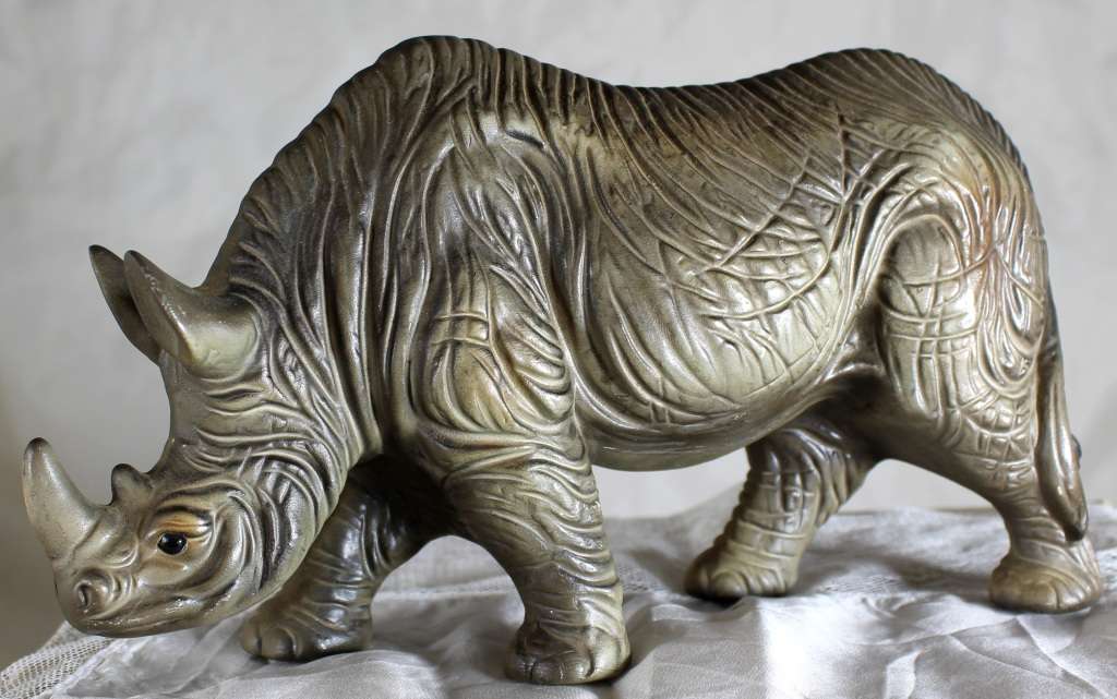 Ceramic rhino