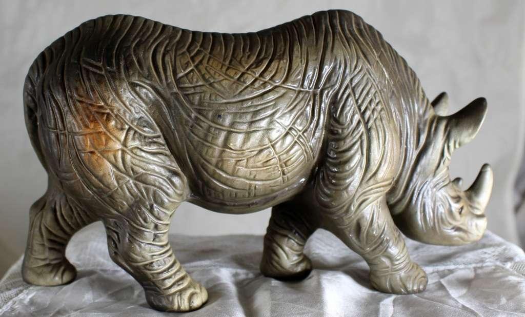 Ceramic rhino