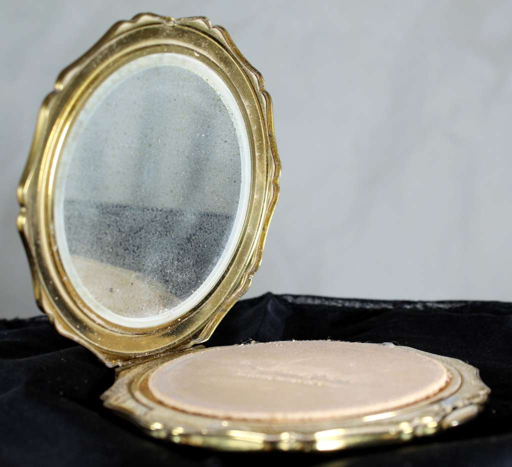 Stratton Petit Point Compact with Sleeve - BID NOW!!!