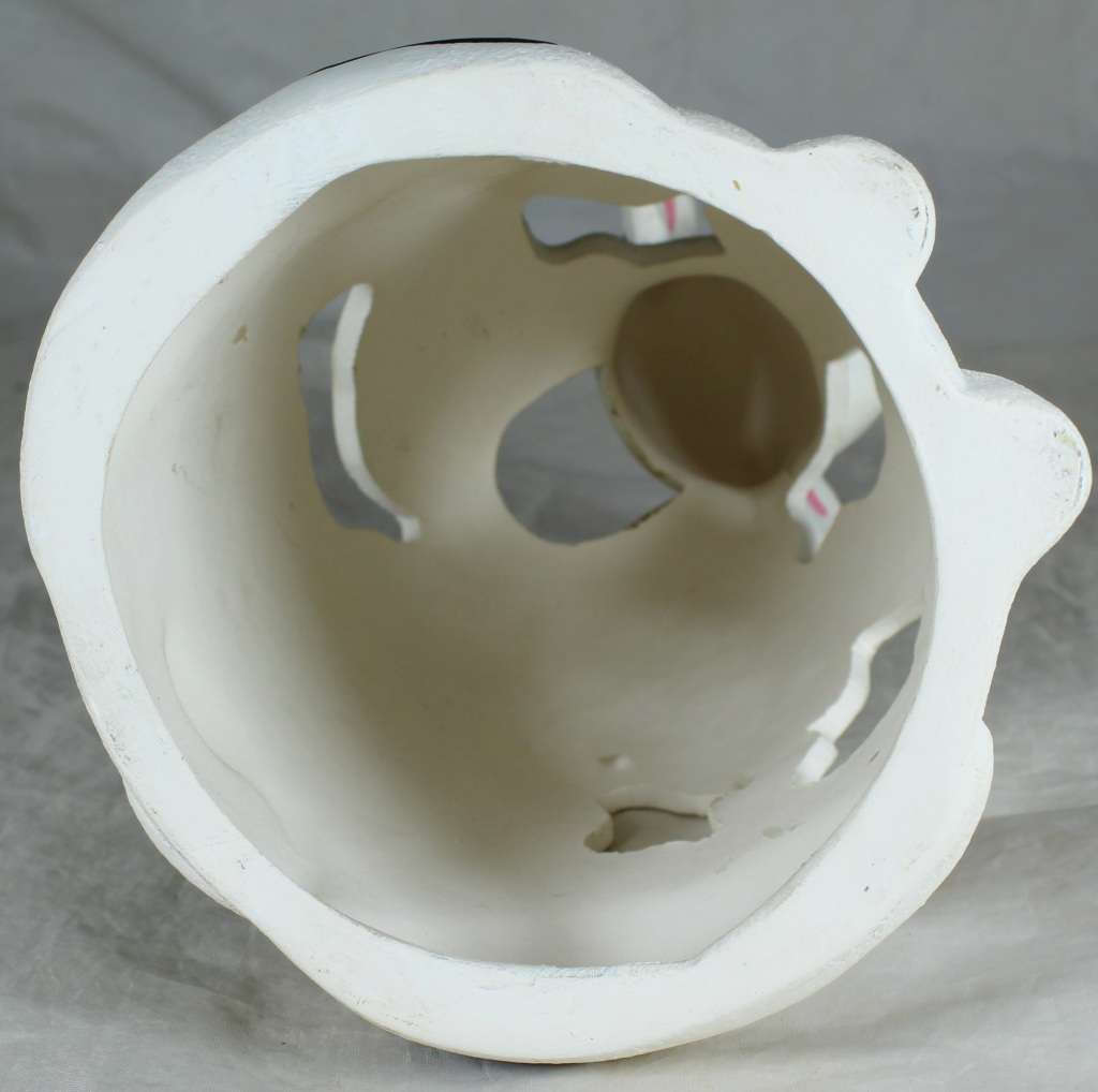 Large Ceramic Cow Light Shade  - BID NOW!!!