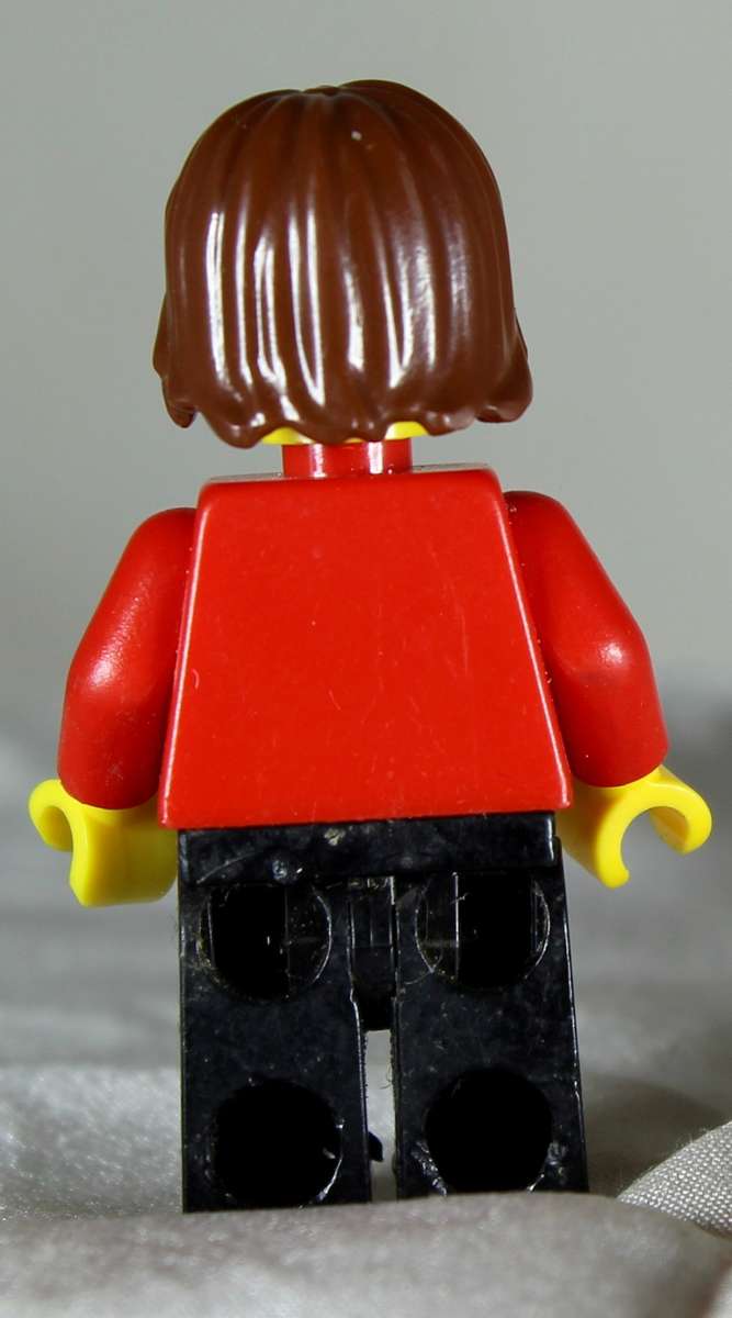 Lego mini figurine - Airport post office woman (CTY0676)