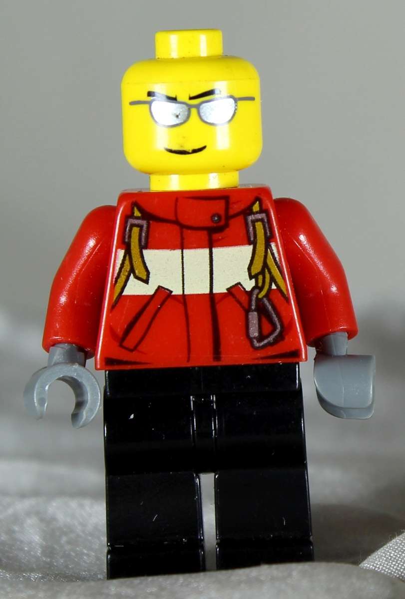 Lego mini figurine - Airport city pilot (CTY0678)