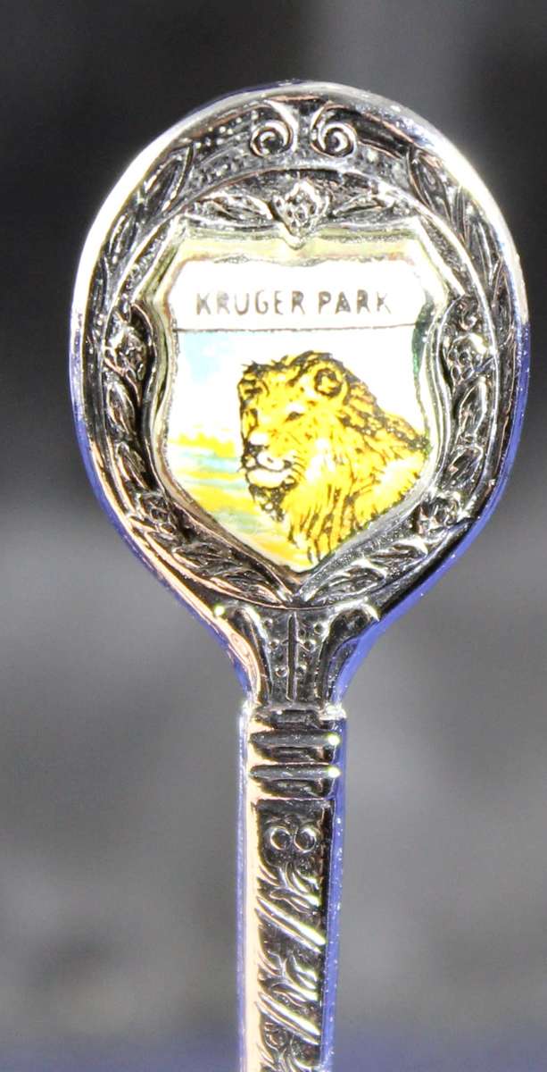 Souvenir Teaspoon - Kruger Park - Low Price!! - Bid Now!!!