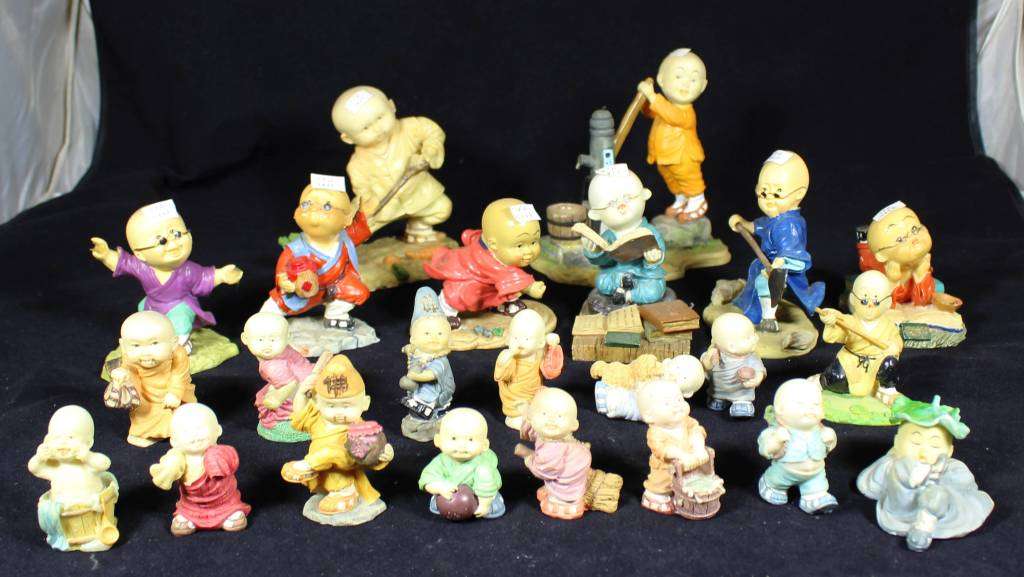 BABY BUDDHA  MONK's for GillLauDom  (23 pieces)