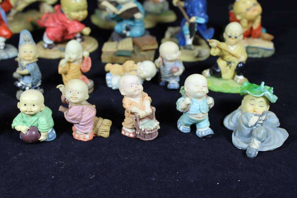 BABY BUDDHA  MONK's for GillLauDom  (23 pieces)