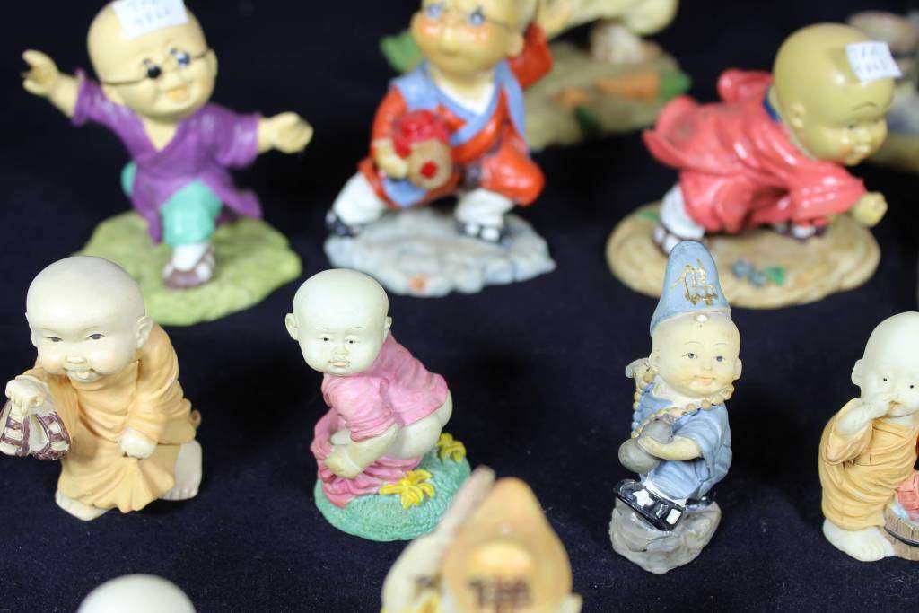 BABY BUDDHA  MONK's for GillLauDom  (23 pieces)