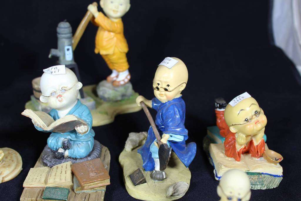 BABY BUDDHA  MONK's for GillLauDom  (23 pieces)