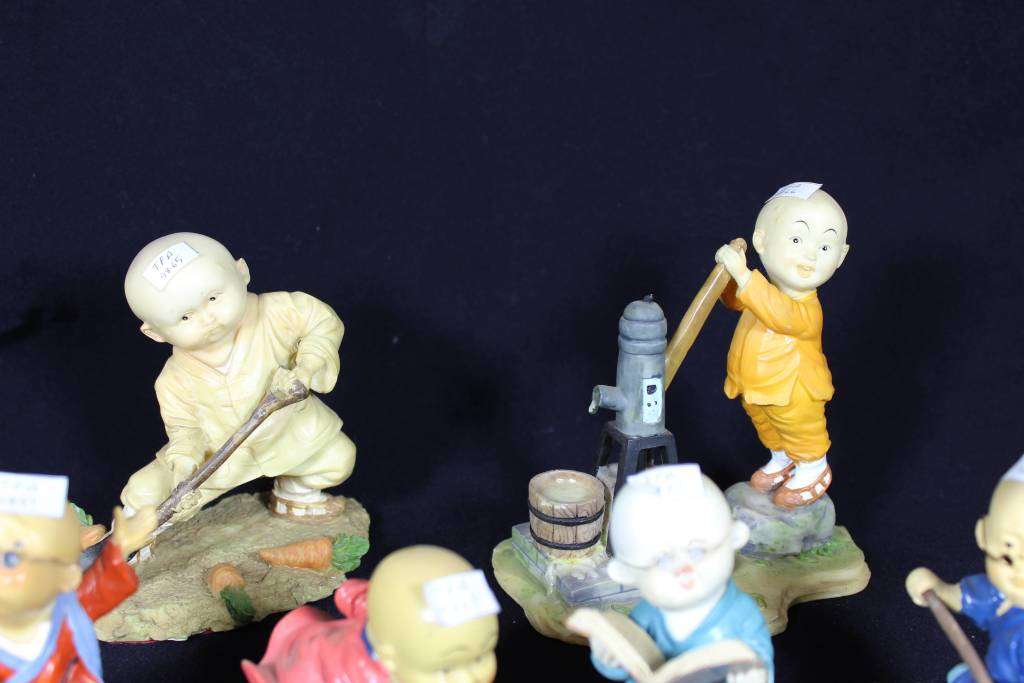 BABY BUDDHA  MONK's for GillLauDom  (23 pieces)