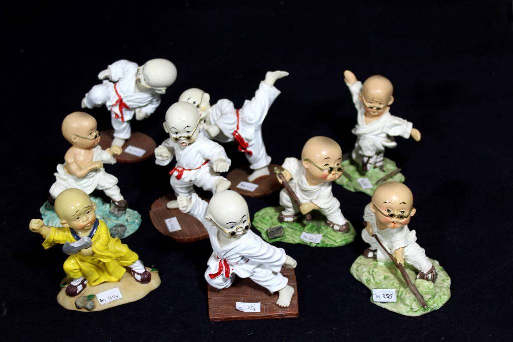 BABY BUDDHA  MONK's for GillLauDom  (9 pieces collection 2)