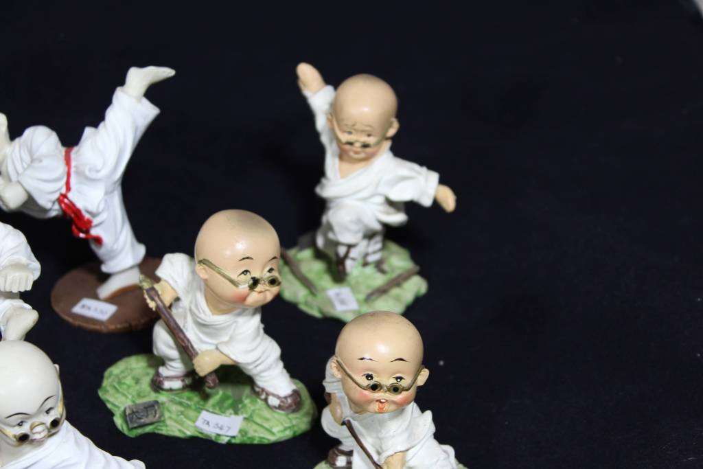 BABY BUDDHA  MONK's for GillLauDom  (9 pieces collection 2)