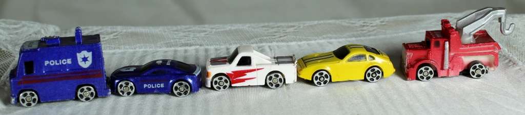 Set of 5 ADI Micro Machines - Bid Now!!