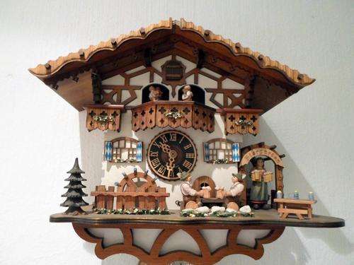 Black Forest Cuckoo clock - With animatronics!! Super rare find!! The pride of any collection!
