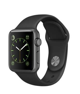 Apple Watch 42mm Sport Black Space Gray with Extra Strap