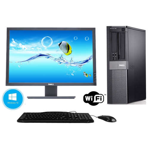 DELL Optiplex 390 Complete System (17 inch Monitor + Wired Keyboard and Mouse)