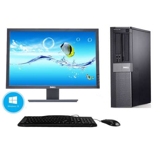 DELL Optiplex 390 Complete System (17 inch Monitor + Wired Keyboard and Mouse)
