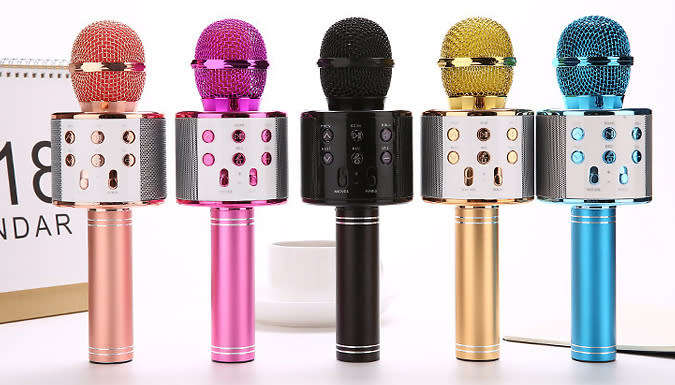Karaoke Bluetooth Microphone