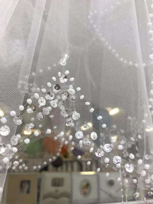 romantic bridal wedding veil 80cm